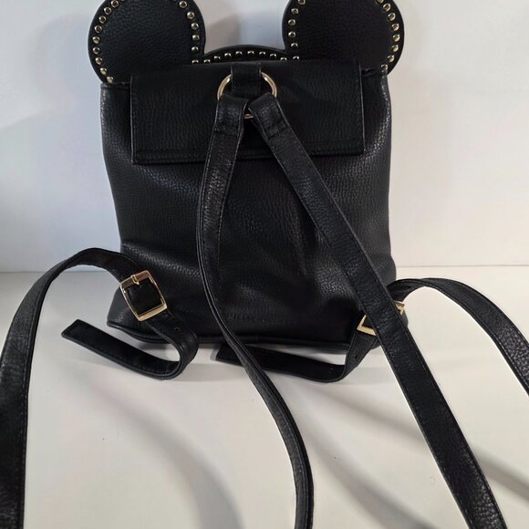 Disney Gold Collection: Black Mickey Mouse Backpack - Picture 2 of 8